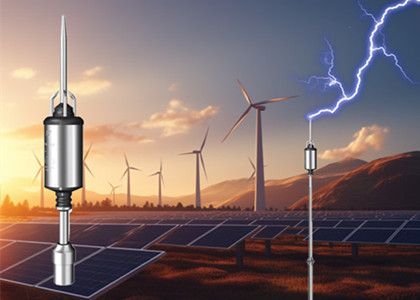 BESS Lithium Battery Energy Storage System Photovoltaic Wind Turbine Power Plant Lightning Protection Solution