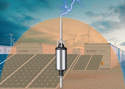 BESS PV Power Plant PV Solar Farm Lightning Protection Rod China Guangzhou Factory