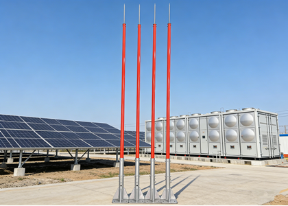 What is the Advantages of FRP Lightning Rods Designed for Energy Storage & Photovoltaic Projects