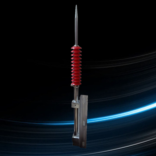 High voltage power line lightning rod 