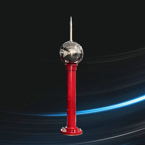 Pre-discharge current-limiting lightning rod