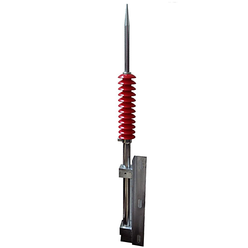 High voltage power line lightning rod 