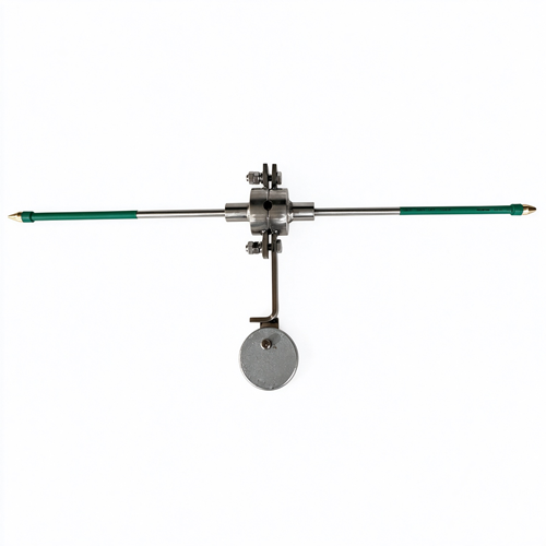 Efficient anti winding lightning rod for overhead power lines