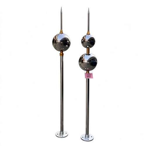 Decorative Stainless Steel Single Ball Lightning Rod